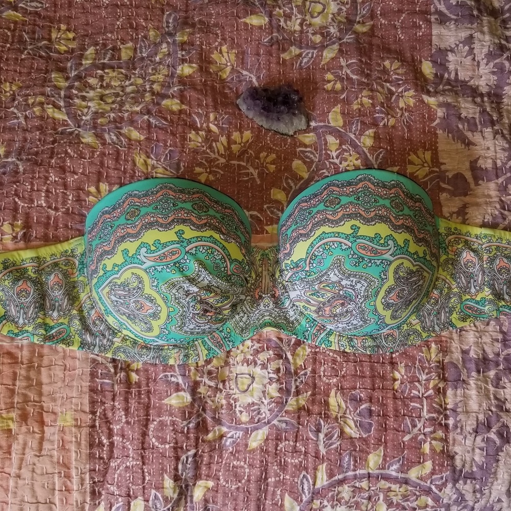 Paisley Victoria's Secret Bikini Top 34D